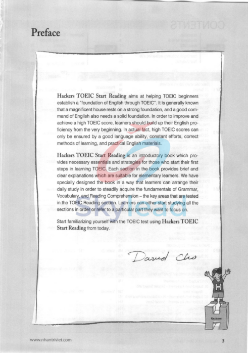 Tải FREE sách Hackers TOEIC Reading PDF có tiếng Việt 1