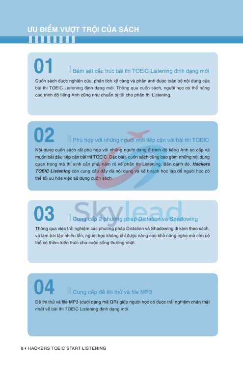 Tải FREE sách Hackers TOEIC Strart Listening PDF có tiếng Việt 5