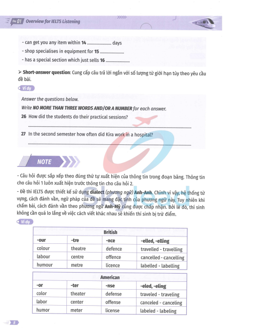 Tải FREE sách IELTS Cấp Tốc 20 Ngày Listening PDF 6