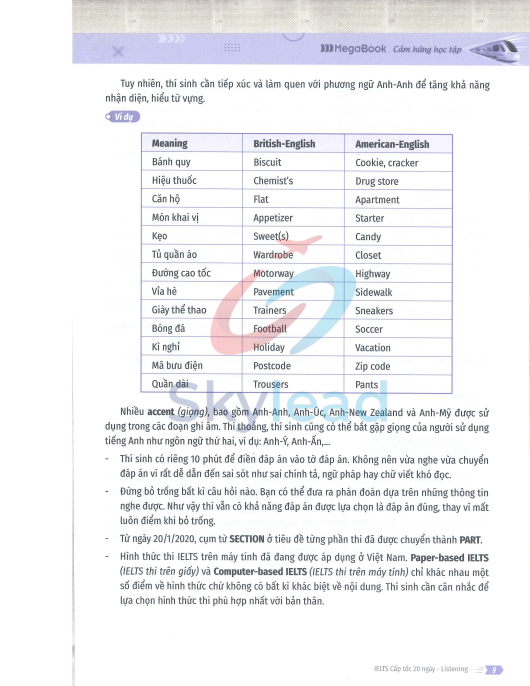 Tải FREE sách IELTS Cấp Tốc 20 Ngày Listening PDF 8