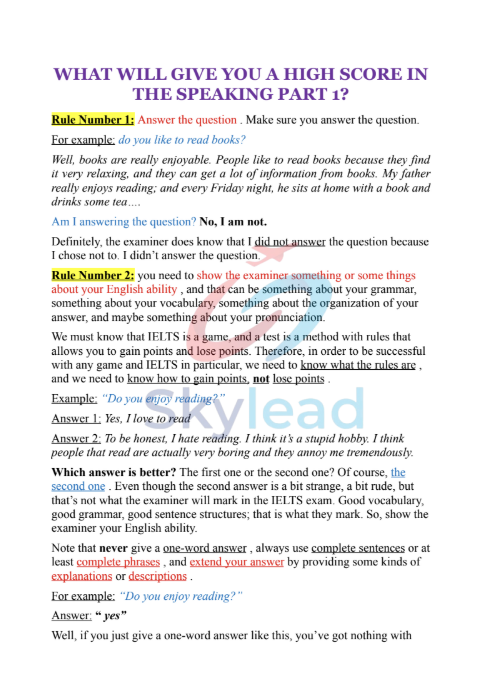 Tải FREE sách IELTS Speaking Strategies PDF có tiếng Việt 16 Tải FREE sách IELTS Speaking Strategies PDF có tiếng Việt 5
