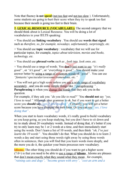 Tải FREE sách IELTS Speaking Strategies PDF có tiếng Việt 19 Tải FREE sách IELTS Speaking Strategies PDF có tiếng Việt 8