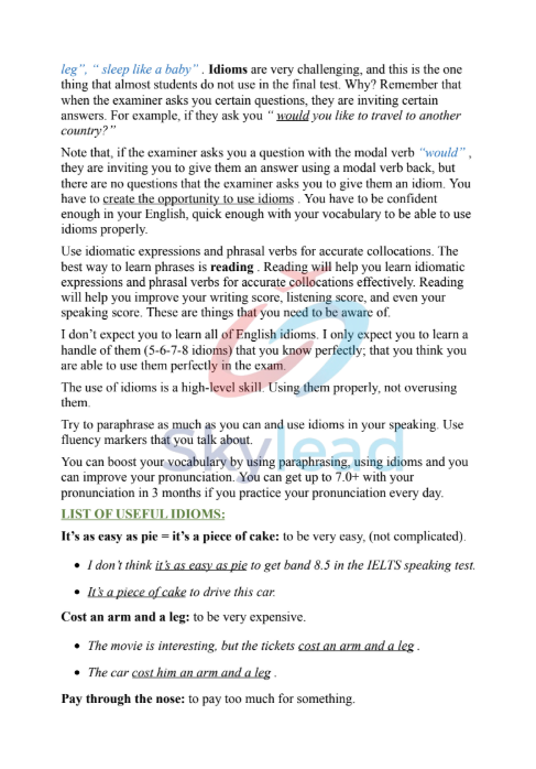 Tải FREE sách IELTS Speaking Strategies PDF có tiếng Việt 20 Tải FREE sách IELTS Speaking Strategies PDF có tiếng Việt 9