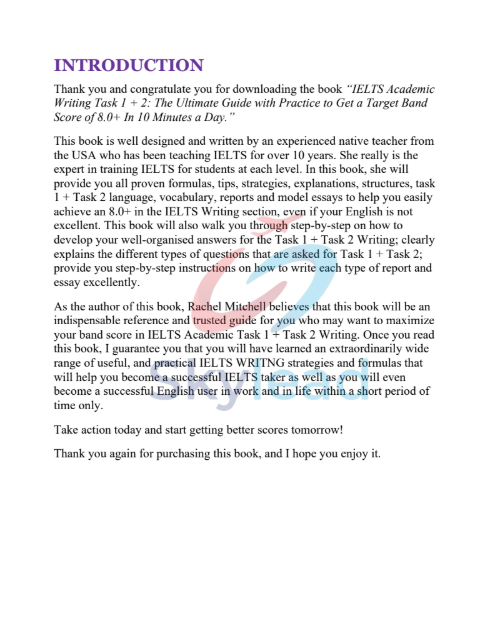 Tải FREE sách IELTS Writing Task 1 PDF có tiếng Việt 2