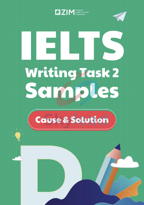 Tải FREE sách IELTS Writing Task 2 Samples Cause Solution PDF 1