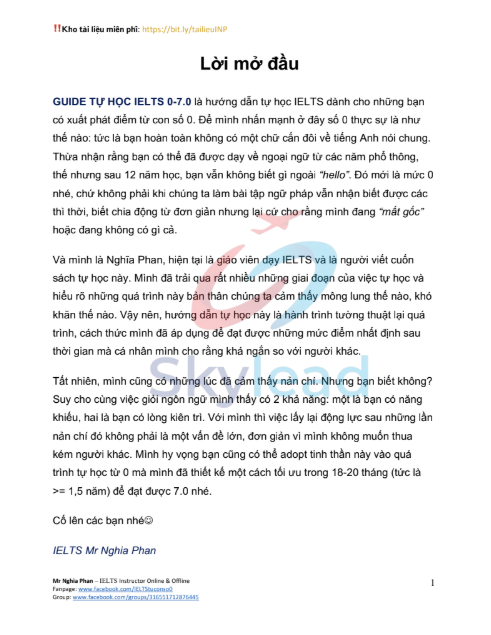 Tải FREE sách Lộ trình tự học Ielts 0-7.0 PDF có tiếng Việt 13 Tải FREE sách Lộ trình tự học Ielts 0-7.0 PDF có tiếng Việt 2