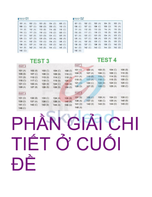 Tải FREE sách Perfect Solutions for the Intermediate Level Toeic Learners PDF 2