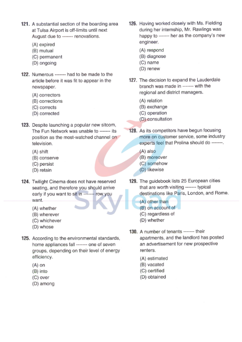 Tải FREE sách Perfect Solutions for the Intermediate Level Toeic Learners PDF 5