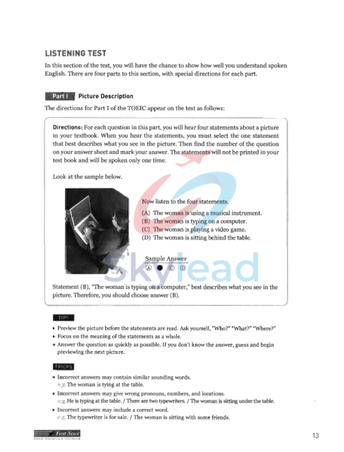 Tải FREE sách Starter TOEIC Third Edition PDF có tiếng Việt 5