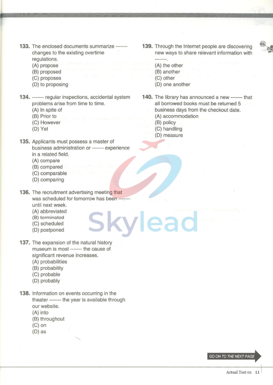 Tải FREE sách TOEIC Economy RC 1000 Volume 1 PDF có tiếng Việt 5
