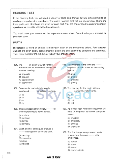 Tải FREE sách TOEIC RC 1000 Cuốn 2 PDF có tiếng Việt 10 Tải FREE sách TOEIC RC 1000 Cuốn 2 PDF có tiếng Việt 3