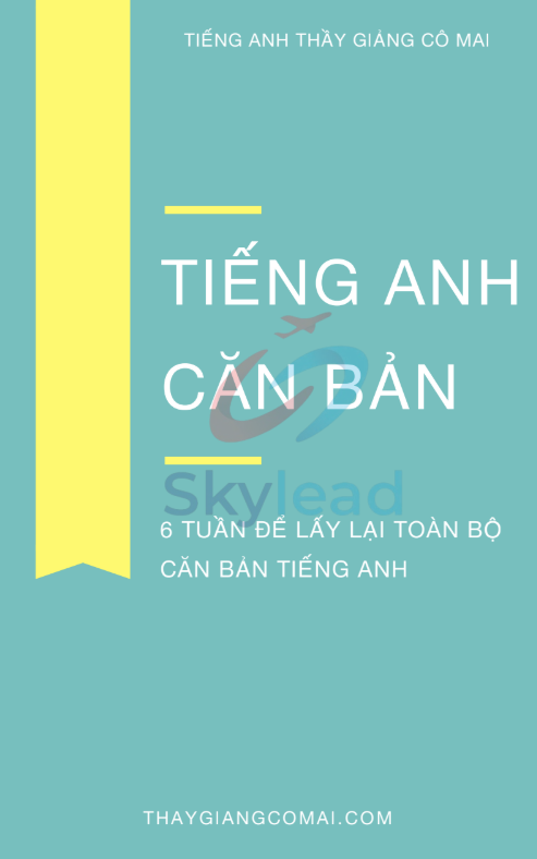 Tải FREE sách Tiếng Anh Cơ Bản Thầy Giảng Cô Mai PDF 1