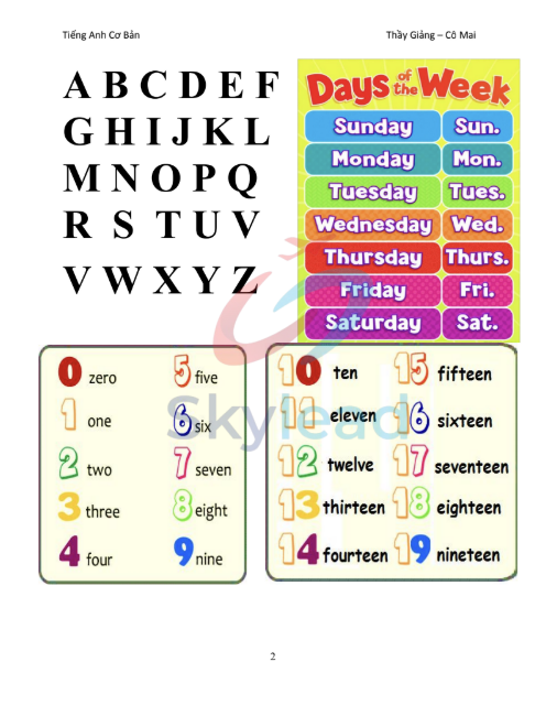 Tải FREE sách Tiếng Anh Cơ Bản Thầy Giảng Cô Mai PDF 3