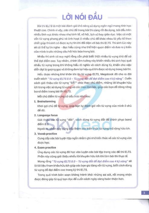 Tải FREE sách Từ Vựng IELTS 8.0 PDF có tiếng Việt 4