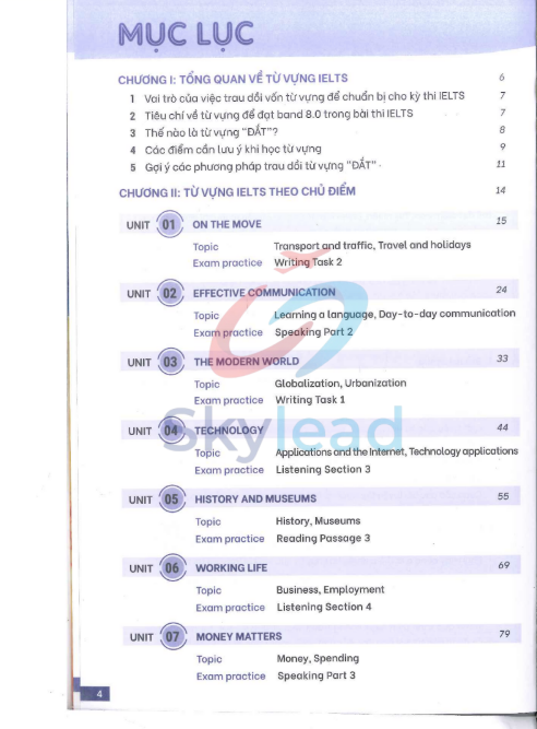 Tải FREE sách Từ Vựng IELTS 8.0 PDF có tiếng Việt 5